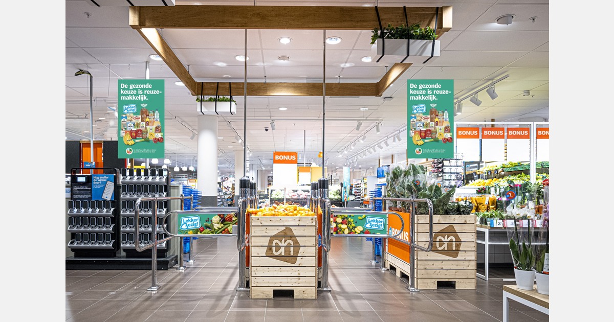 Schijf van Vijf prominenter bij Albert Heijn
