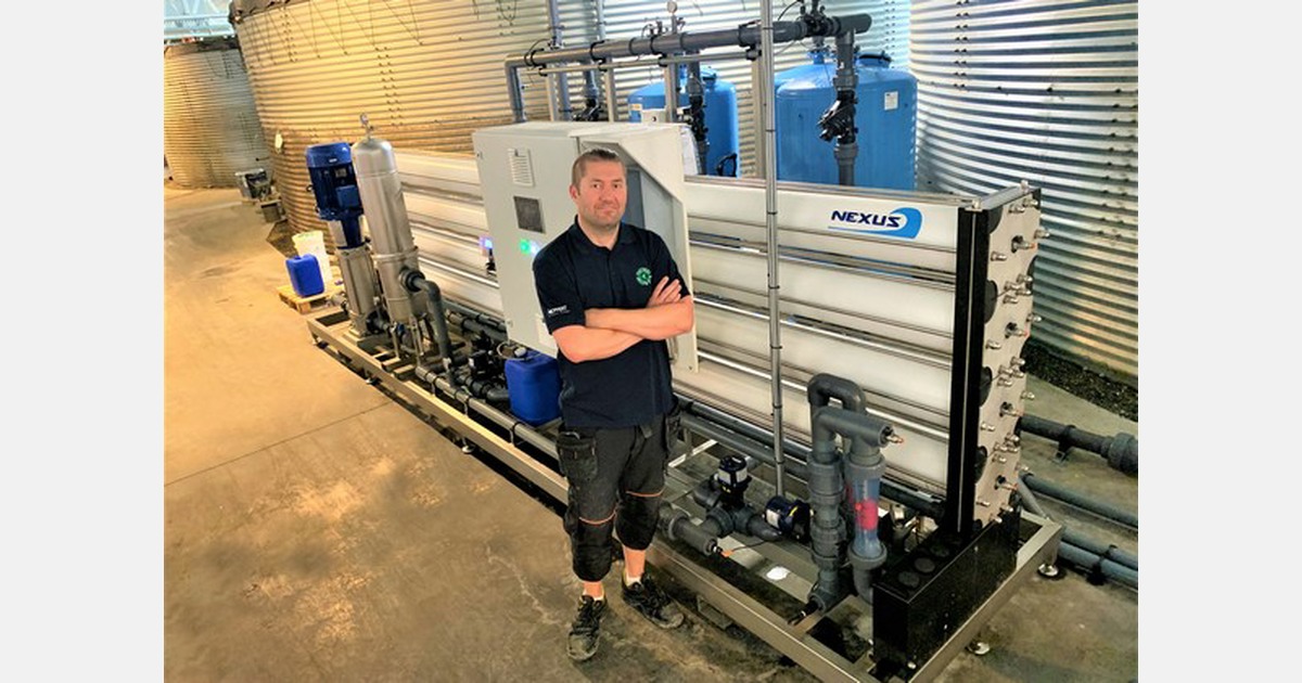 &laquo;På grunn av omvendt osmose bruker vi veldig lite vann fra springen&raquo;