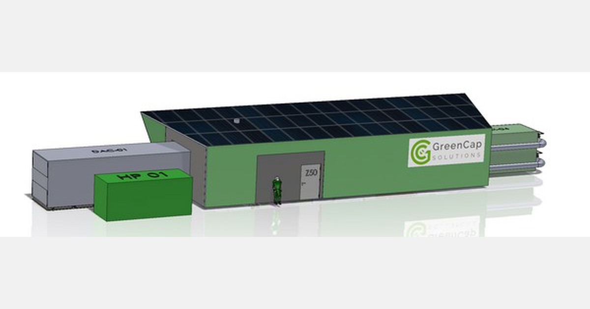 Den skandinaviske drivhusgartneren fanger CO2 fra uteluften