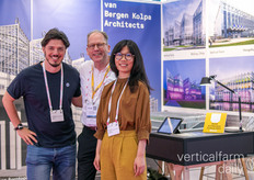 Filippo Rossi, Jago van Bergen en Rey Xinrui Li van van Bergen Kolpa Architects