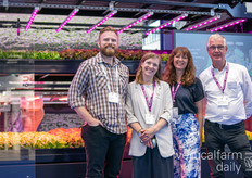 Jed Portman, Kasey Hooper, Rebecca Haders en Jan van Kruijk (Infinite Acres) van 80 Acres Farms