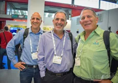 Eyal Klein, Nadava Pass & Amit Dagan with Hishtil visit the show. Recently the Hishtil Group acquired HTF Holding, a Turkish vegetable nursery.https://www.hortidaily.com/article/9434348/we-want-to-further-develop-the-activity-of-grafted-vegetable-seedlings-in-turkey/ 