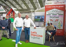 Eef Zwinkels also brought his new colleague to the show: Hans Belt recently joined Royal Brinkman and will also be active in dehumidification