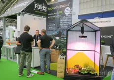 Many activities at the stand of Growlightengine from Finland.