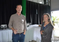 Rob Wouters (BASF Vegetable Seeds) en Ilse Leenknegt (Proefstation voor de Groenteteelt Sint-Katelijne-Waver)