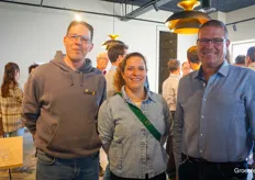 Arno Hellemons, Hanne Steel en Peter van Meijel van Biobest