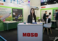 Marisa Song van Moso. Het bedrijf maakt LED Drivers. 