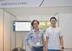 Byoungki Lee en Sumin Choi van Substrates Korea, zij zijn op zoek naar uitbreiding in Europa