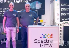 Whit Allen en Ricardo Dalmolin met SpectraGrow