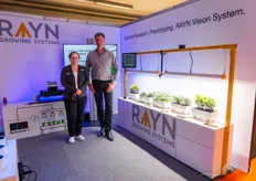 Sarah Clausen en Michael Lichter van RAYN Growing Systems