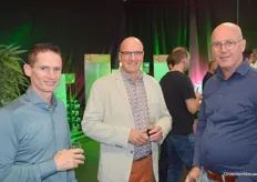 Chris Aarts (C&E Draadbewerking), Rob de Wit (Bom Groep) en Ronald van der Sande (Certhon)