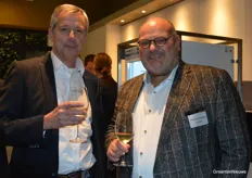 Pieter Baan (ING) en Marcel van Bruggen (ABC Logistics)