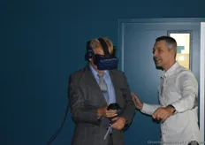 Hans de Boer drukte in Virtual Reality op de rode knop.