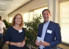Angelique Philipsen (KeyGene) en Jurgen Sonneborn (OostNL).