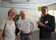 Leonie White-Scholten (HollandBIO), Gert-Jan van Geest (Eminent Food) en Pieter ter Steeg (iQiQ PUM Senior Experts Netherlands).
 