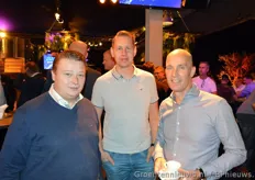Roy Kranendonk (Unifortes), Dennis Martens (Unifortes) en Pepijn Kroon (Reko)