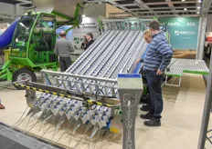 Het Italiaanse bedrijf Hortech produceert machines voor grondbewerking, plant- en zaaimachines en oogstmachines.