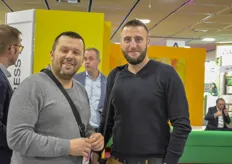 Nikola Petković of Agrikol met zijn collega Igor