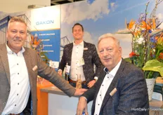 Gakon: Arjan van der Meer, Olaf Mos en Pieter van Berchum