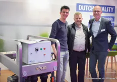 Boris Prins op bezoek bij MJ Tech, bij Jan van Aperen en Peter van den Bemd 