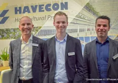Team Havecon: Ramon Bol, Pieter Ammerlaan en Henk Verbakel.