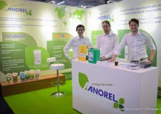 Jens Vervullens, Wietse Beckwé & Oscar Cafmeyer van Anorel, leverancier van verschillende meststoffen en biostimulanten. 