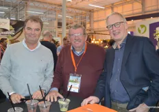 Tom Zwijsen (Horticoop), Cees Overgaauw (PB Techniek) en Hans Harting (Van Dijk Heating)