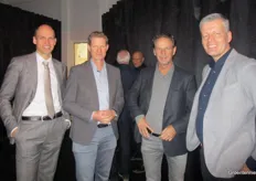 Ronald Boers van BOAL Group, Jan Schuttrups en Ton van Mil van Royal Brinkman en Jaco de Vries van Priva