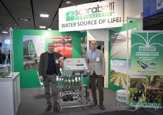 Scarabelli toonde oplossingen voor water in zowel de land- als tuinbouw.