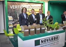 Het team van Novarbo was genomineerd voor de Fruit Logistica Innovation Award met Mosswool, hun duurzame alternatief / additief voor veen. 