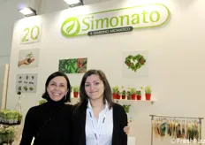 Rosanna Bertoldin en Belinda Piasentin van het tuinbouwbedrijf F.lli Simonato