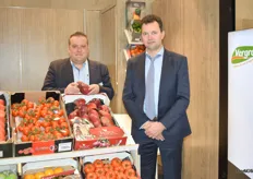 David Bamps en Dominiek Noppe van Vergro. Het bedrijf is in Sint-Katelijne-Waver een nieuw pand aan het bouwen.