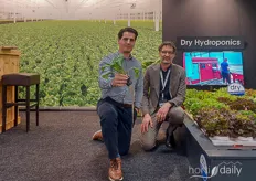 Denis Laci en Maurice Van Der Knaap van Dry Hydroponics