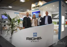 Een deel van het Richel team was dinsdagochtend al vroeg aanwezig op de beurs. Zij ontmoetten vele internationale klanten.