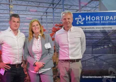 Team Hortipar: Jeffrey Spies, Marjan van Antwerpen en Nico van der Houwen